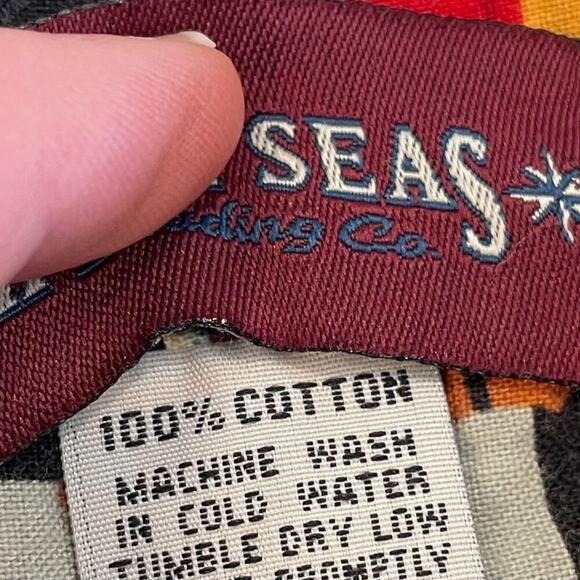 High Seas Trading Co. Route 66 Landmarks Button Down Short Sleeve Hawaiian, L - Picture 11 of 14